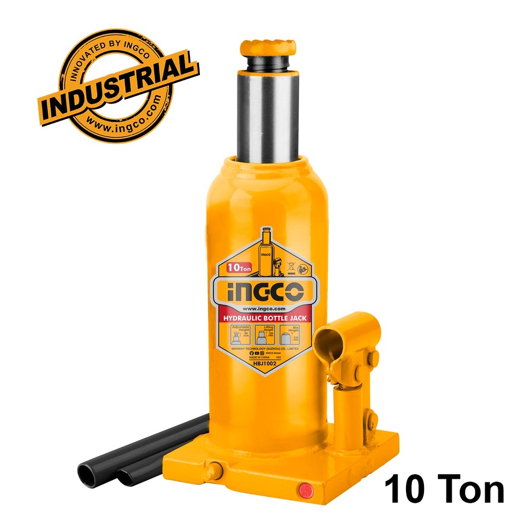 [HBJ1002] INGCO CRIC BOUTEILLE HYDRAULIQUE 10 TONNES AU MAROC [HBJ1002]