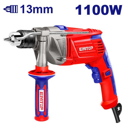 [EMDL1101] EMTOP PERCEUSE À PERCUSSION 13MM - 1100W [ EMDL1101 ]