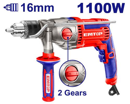 [EMDL21101] EMTOP PERCEUSE À PERCUSSION 16MM - 1100W [ EMDL21101 ]