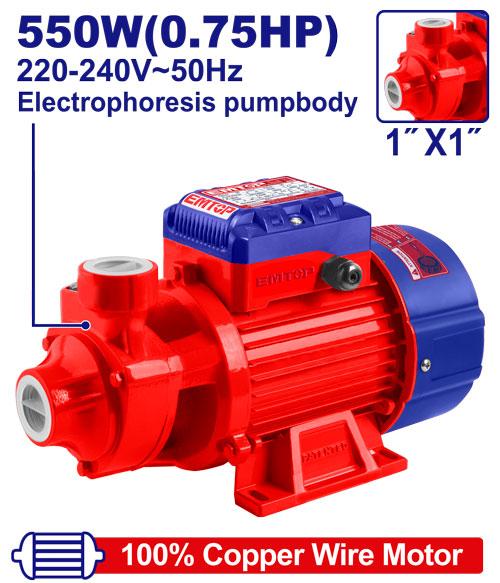 EMTOP POMPE PÉRIPHÉRIǪUE 1"X1" - 0,75 CV [ EWPPV05501 ]