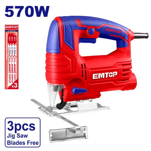 [EJSW5701] EMTOP SCIE SAUTTEUSE 65MM - 570W + 3 LAMES [ EJSW5701 ]