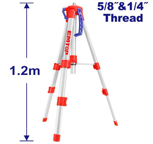 EMTOP TRÉPIEDS POUR NIVEAUX LASER [ ETPD12001 ]