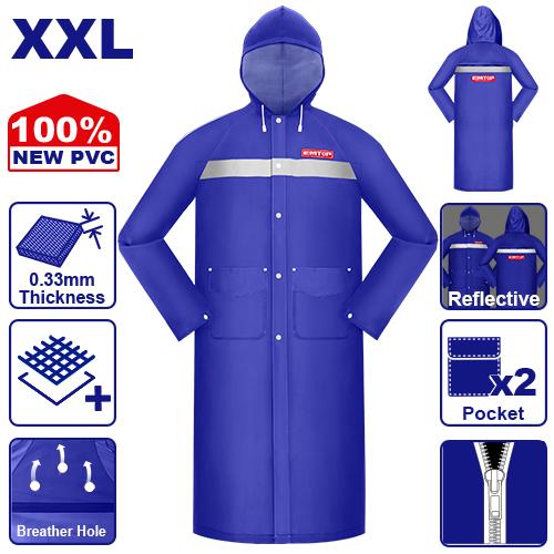 [ERCT01XXL] EMTOP VESTE DE PLUIE - TAILLE XXL [ ERCT01XXL ]