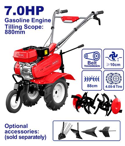 [ETLR7502] Motoculteur 7 CV - essence EMTOP | ETLR7502