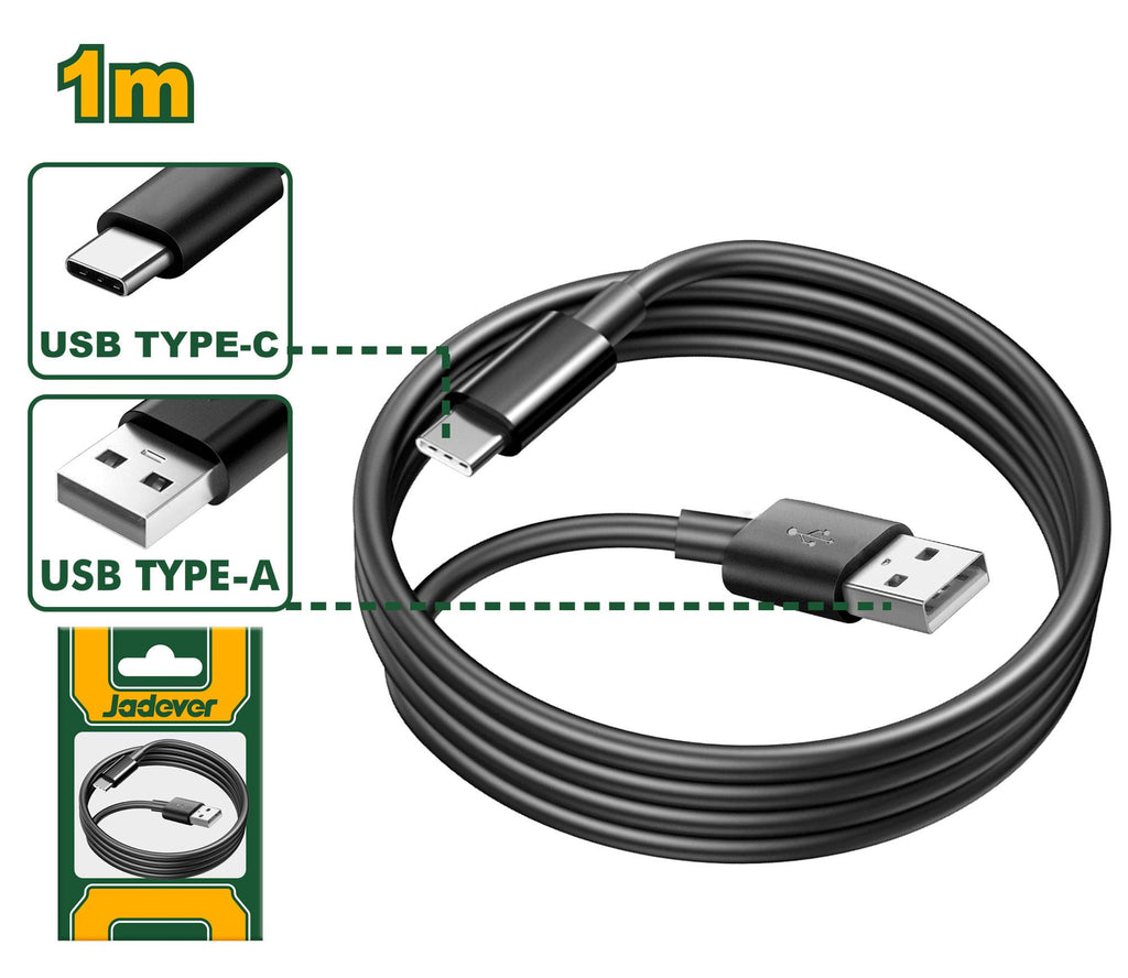 [JDUB1501] CÂBLE USB DE TYPE A À TYPE C JADEVER JDUB1501