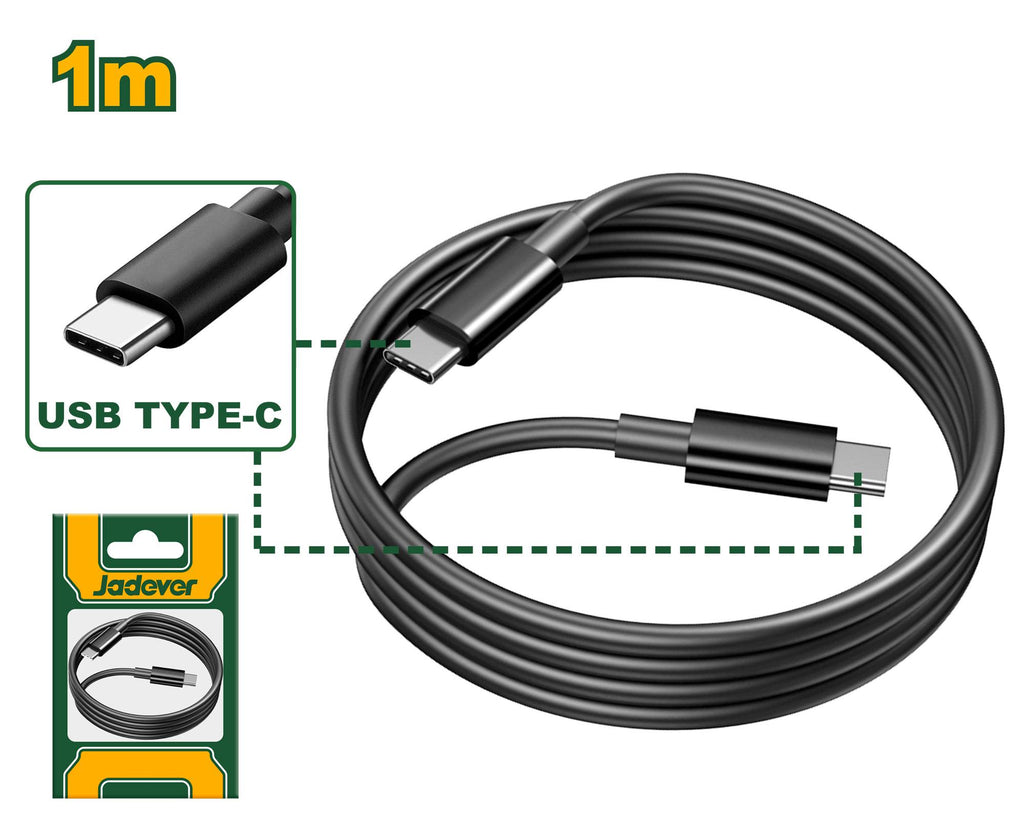[JDUB1502] CÂBLE USB DE TYPE C À TYPE C JADEVER JDUB1502