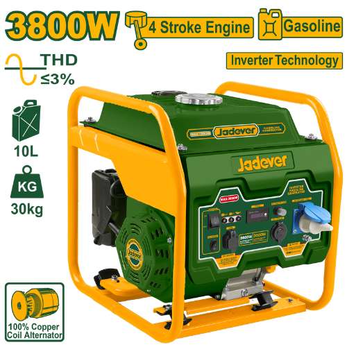 [JDGEAB06] GÉNÉRATEUR D’ESSENCE À ONDULEUR 3800W JDGEAB06