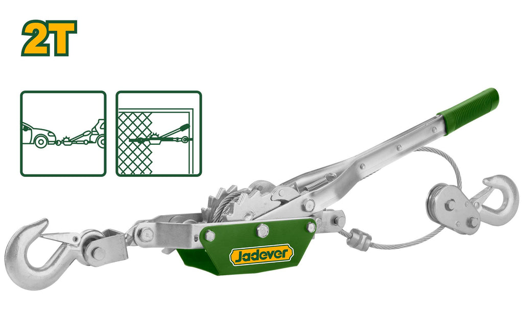 [JDJU1020] JADEVER EXTRACTEUR DE TREUIL MANUEL 2T AU MAROC [JDJU1020]