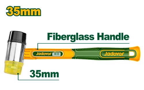 JADEVER MARTEAU EN CAOUTCHOUC ET PLASTIQUE 35MM AU MAROC [JDHM7305]