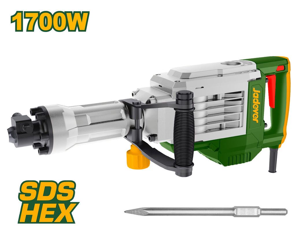 JADEVER MARTEAU PIQUEUR HEX 1700W 14KG AU MAROC [JDDB1D90]
