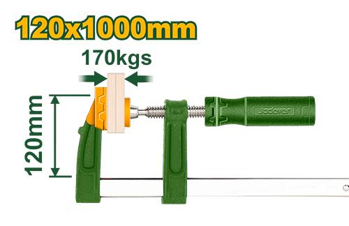JADEVER PINCE F AVEC PIGNEE EN PLASTIQUE 120X1000MM AU MAROC [JDCP2125]