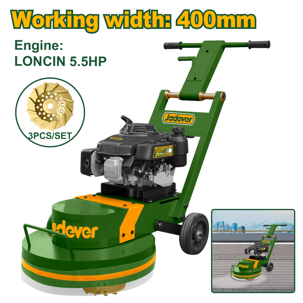[JDSFM2A252] JADEVER PONCEUSE À BÉTON (À SEC) 5.5HP AU MAROC [JDSFM2A252]