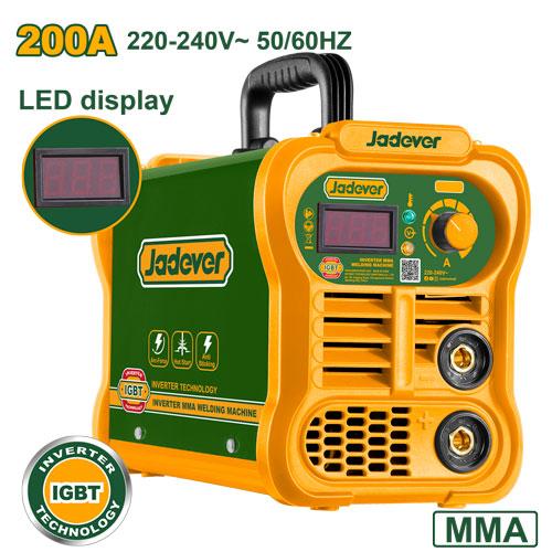 [JDWD32001] JADEVER POSTE A SOUDER INVERTIR 200A AU MAROC [JDWD32001]