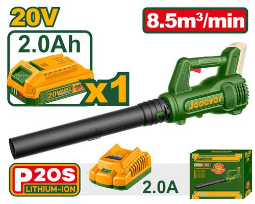 [JDBLP521] JADEVER SOUFFLEUR SANS FIL 20V + 1BATTERIE 2,0AH AU MAROC [JDBLP521]