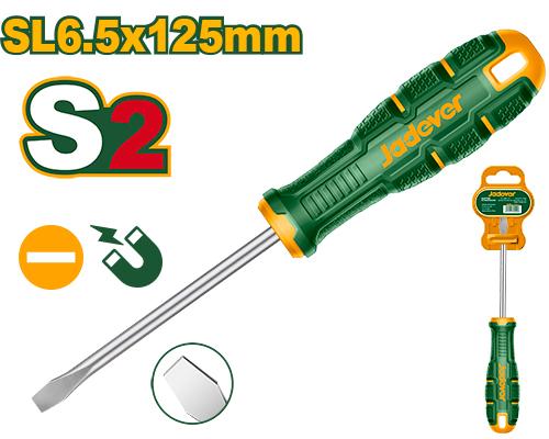 [JDSDA265] JADEVER TOURNEVIS PLAT SL6,5X 125MM S2 AU MAROC [JDSDA265]