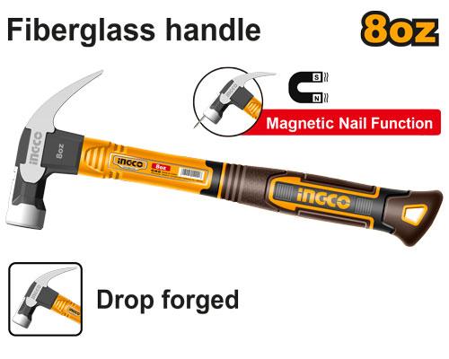[HCH81008] INGCO MARTEAU DE MENUISIER 220G TETE FORGEE SI NR AU MAROC [HCH81008]