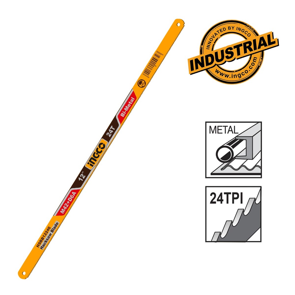 [HSBB12246] INGCO LAME DE SCIE BI METAL 300MM 24 DENTS AU MAROC [HSBB12246]
