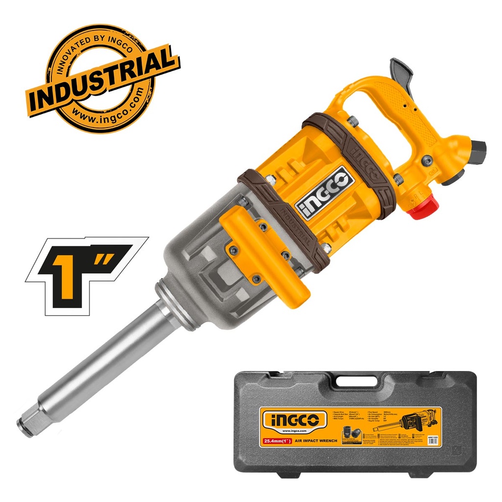 [AIW11222] INGCO BOULONNEUSE PNEUMATIQUE 1' 3100NM AU MAROC [AIW11222]