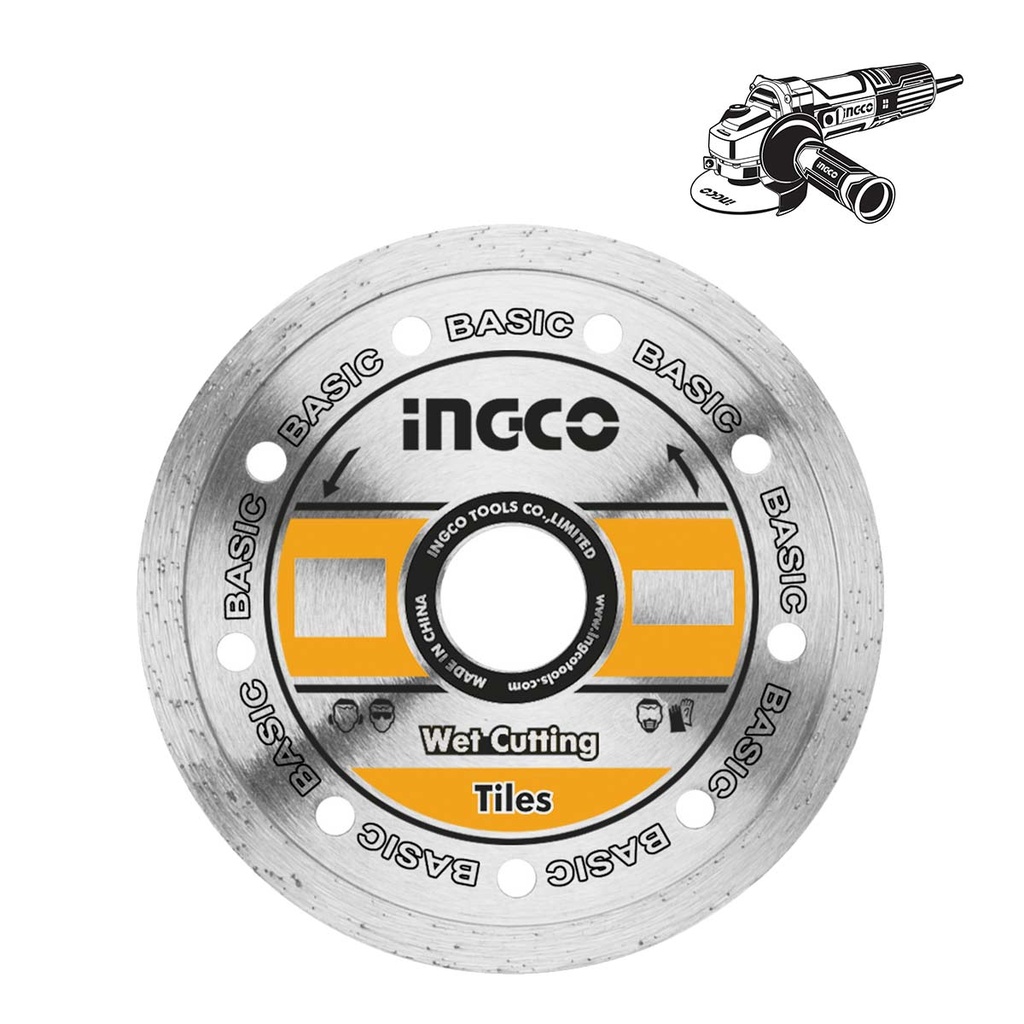 [DMD021152] INGCO DISQUE DIAMANT A EAU 115MM AU MAROC [DMD021152]