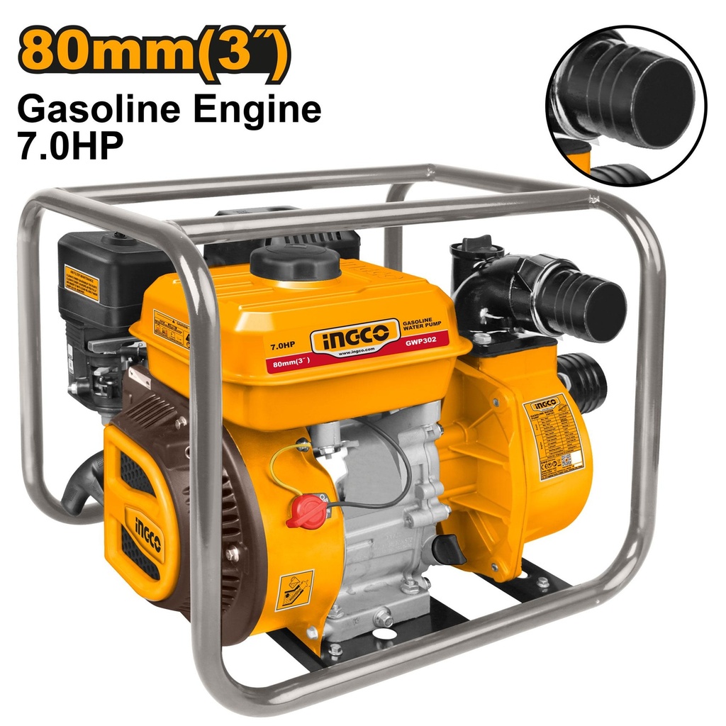 [GWP302] INGCO POMPE A EAU ESSENCE 7.0HP AU MAROC [GWP302]