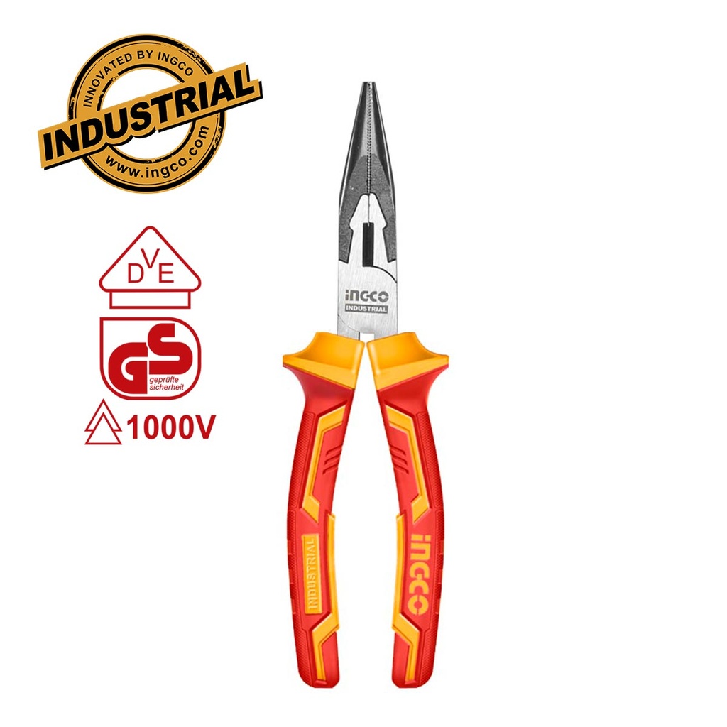 [HILNP28168] INGCO PINCE A LONG BEC ISOLEE 6''''/160MM AU MAROC [HILNP28168]
