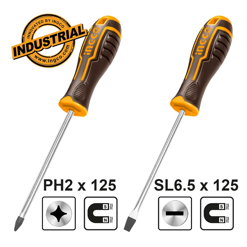 [HKSD0248] INGCO SET DE 2 TOURNEVIS SL ET PH AU MAROC [HKSD0248]