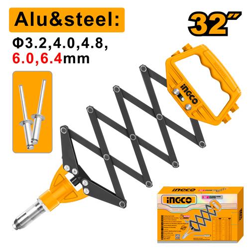 [HFOR321] INGCO PINCE A RIVET ACCORDEON 3.2MM,4MM,4.8MM AU MAROC [HFOR321]