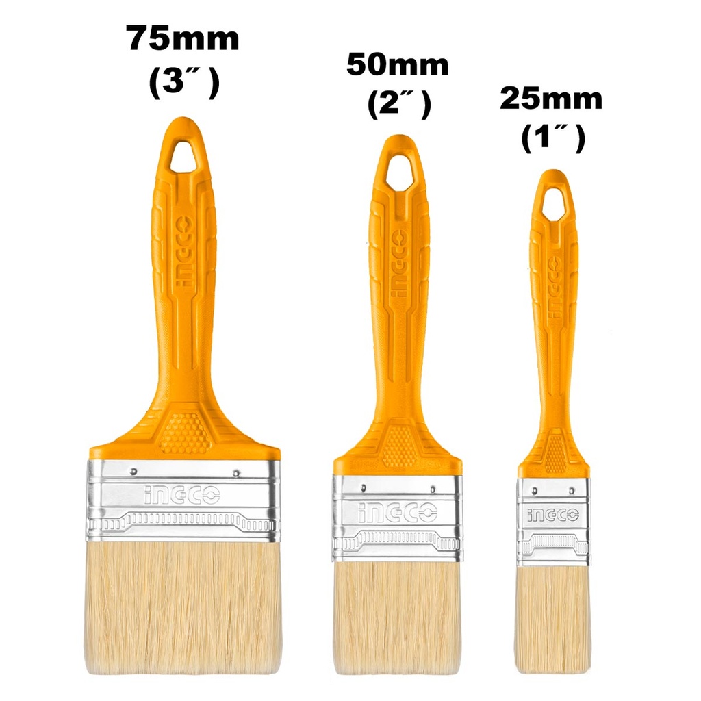 [CHPTB7860301] INGCO JEU DE 3 PINCEAUX EN BOIS AU MAROC [CHPTB7860301]