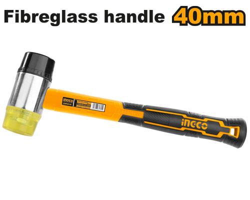 [HRPH8140] INGCO MASSETTE D:40MM POIGNEE EN FIBRE DE VERRE AU MAROC [HRPH8140]