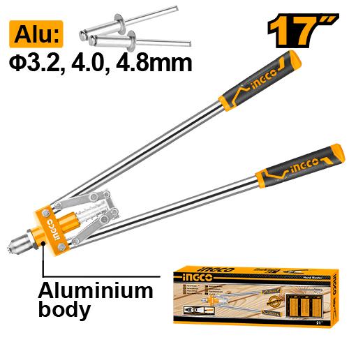 [HR171] INGCO RIVETEUSE 420MM, RIVET3.2MM,4MM,4.8MM AU MAROC [HR171]