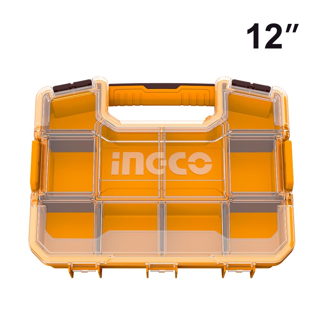 [PBX1211] INGCO BOITE DE RANGEMENT PLASTIQUE 12" NR AU MAROC [PBX1211]