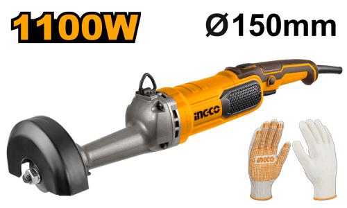 [SG11008] Meuleuse droite 1100W avec 1 paire de gants (5000rpm/220-240V~50/60Hz) SG11008 ING-PT AU MAROC