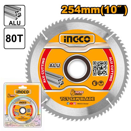 [TSB325428] INGCO DISQUE ALU 254MM 80 DENTS AU MAROC [TSB325428]
