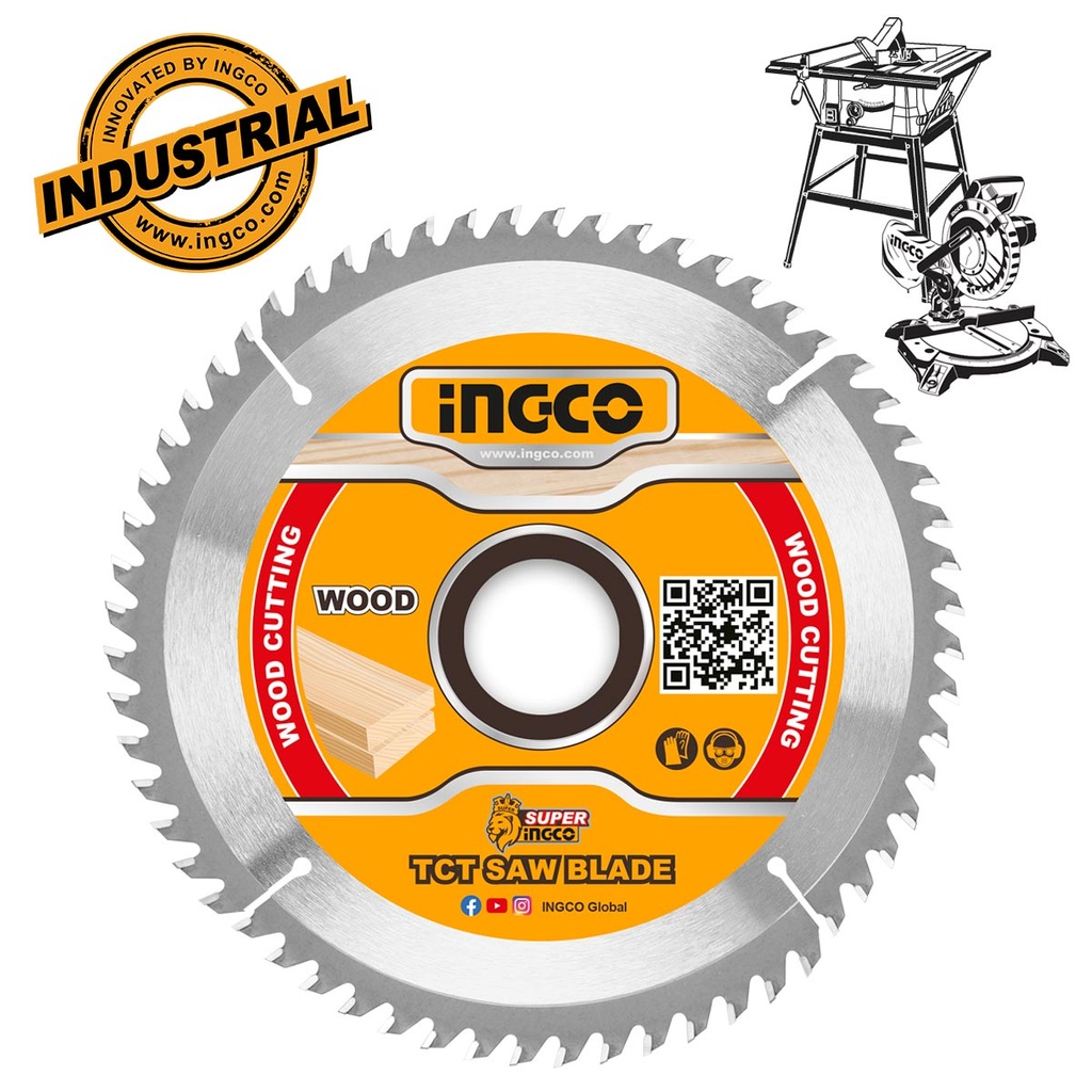 [TSB125423] INGCO LAME SCIE CIRCILAIRE BOIS 254MM 60 DENTS AU MAROC [TSB125423]