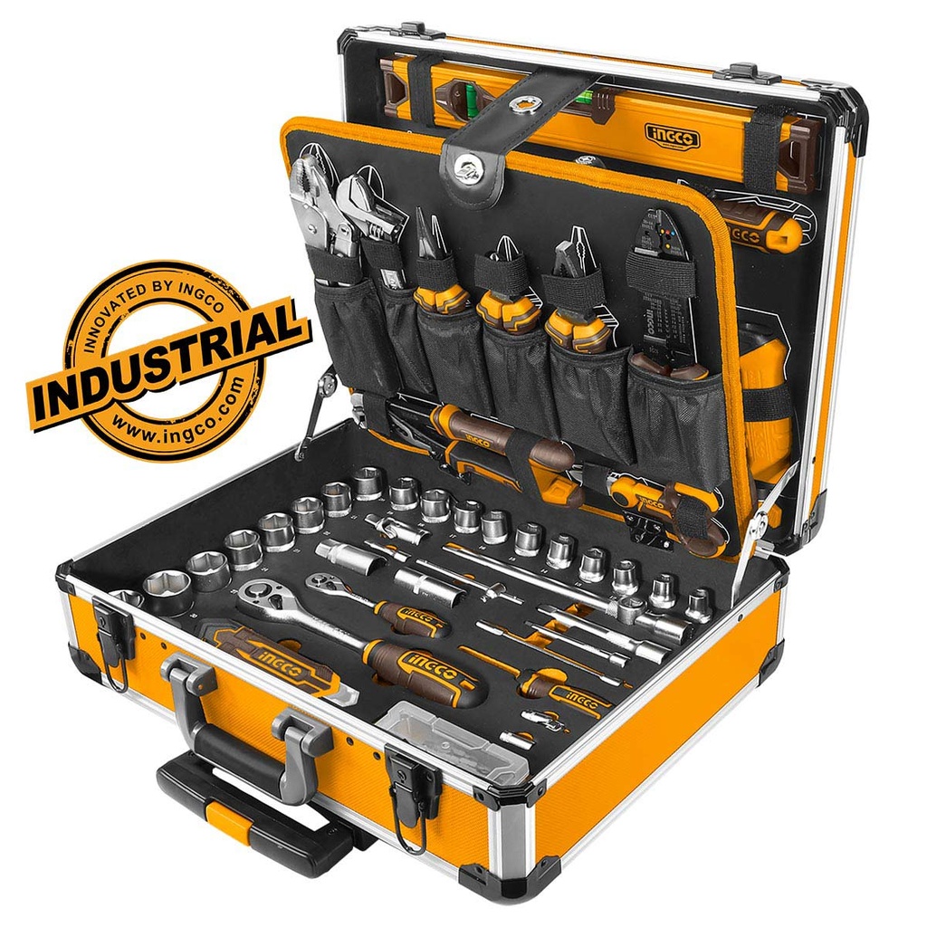 [HKTHP21471] INGCO VALISE D'OUTILS A MAIN 147PCS AU MAROC [HKTHP21471]