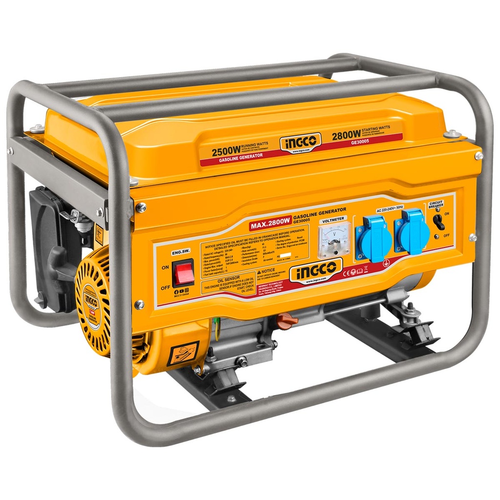 [GE30005] INGCO GENERATEUR A ESSENCE 3KVA 15L AU MAROC [GE30005]