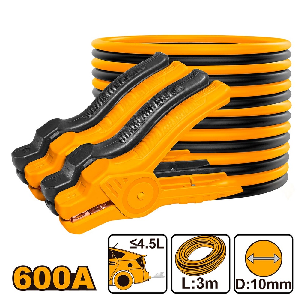 [HBTCP6008] INGCO CABLES DE DEMARRAGE 600A AU MAROC [HBTCP6008]