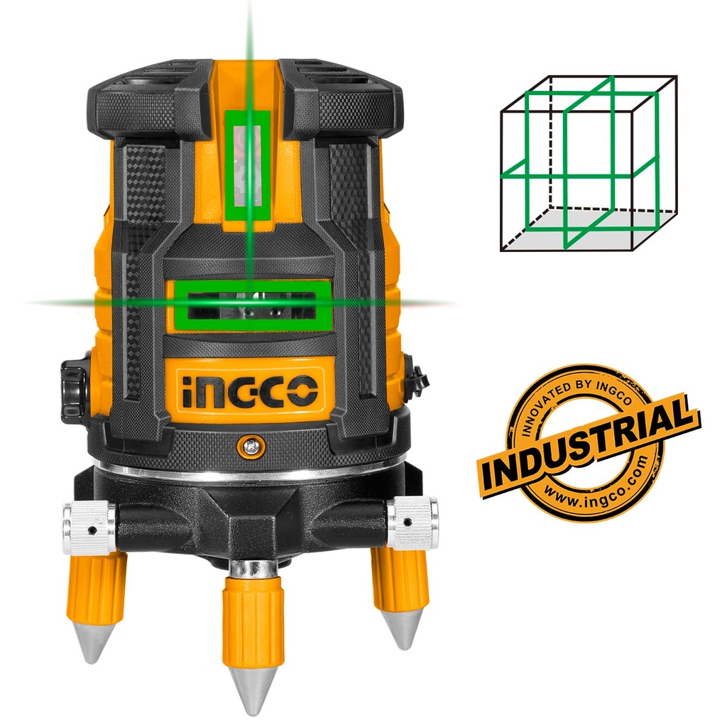 [HLL305205] INGCO NIVEAU LASER 5 LIGNES VERT 30M AU MAROC [HLL305205]