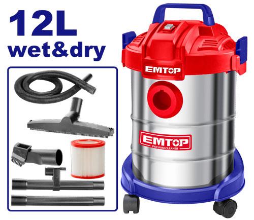 Aspirateur 12l - 800 W EMTOP | EVCR0801