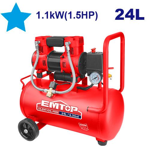 Compresseur 24l - 1,5 CV EMTOP | EACPS15243