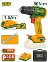 JADEVER VISSEUSE SANS CHARBON L-ION 20V 1,5AHJAD AU MAROC [JDCDP552]